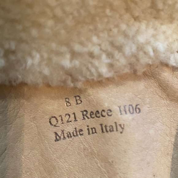 Coach Reece Knee high shearling leather boots - Picture 8 of 8